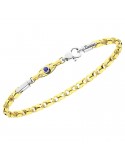 Bracciale Zancan - Insignia Gold - Oro Giallo - Zaffiro 0,03 ct - UB062GB