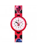 Orologio Flik Flak - Solo Tempo - Ladybug - Bianco -32mm-Rosso-FPNP106