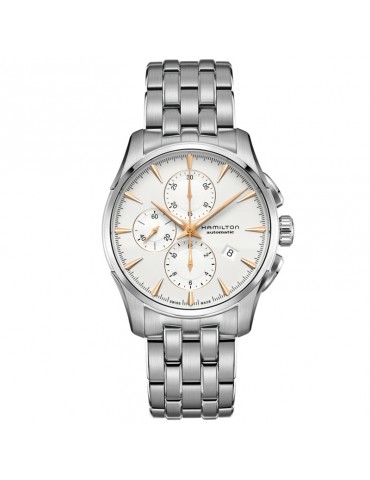 Orologio Hamilton Uomo - Jazzmaster Auto Chrono 42mm Bianco - H32586111