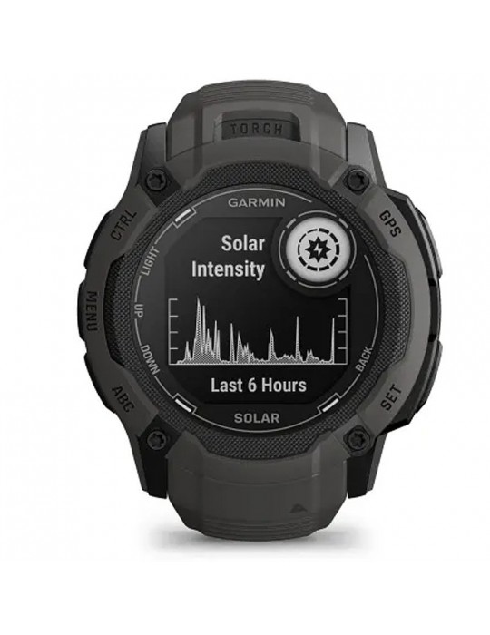 Orologio Smartwatch Garmin Uomo - Instinct® 2X Solar - Standard Edition 50mm Graphite - 0