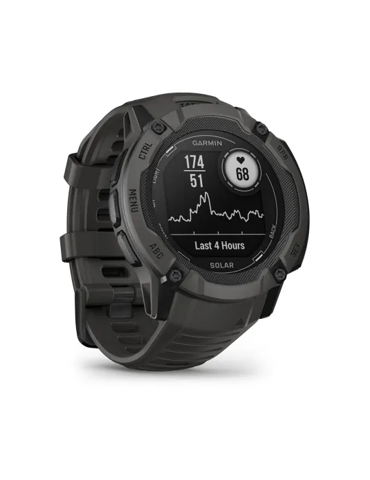 Orologio Smartwatch Garmin Uomo - Instinct® 2X Solar - Standard Edition 50mm Graphite - 0