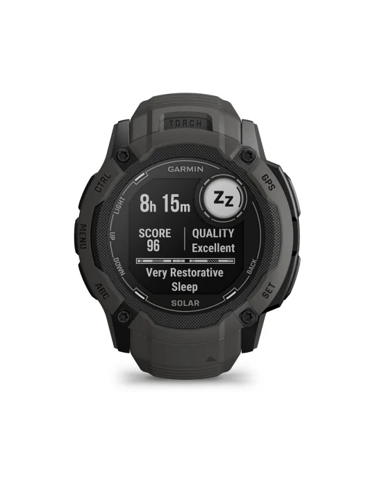 Orologio Smartwatch Garmin Uomo - Instinct® 2X Solar - Standard Edition 50mm Graphite - 0