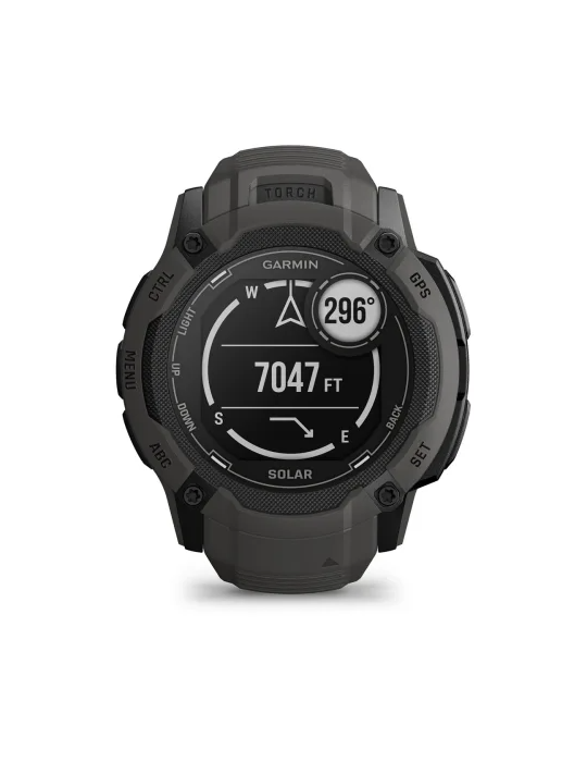 Orologio Smartwatch Garmin Uomo - Instinct® 2X Solar - Standard Edition 50mm Graphite - 0