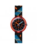 Orologio Flik Flak - Skate Squad - Rosso -32mm-Nero-Skateboard-FPNP133