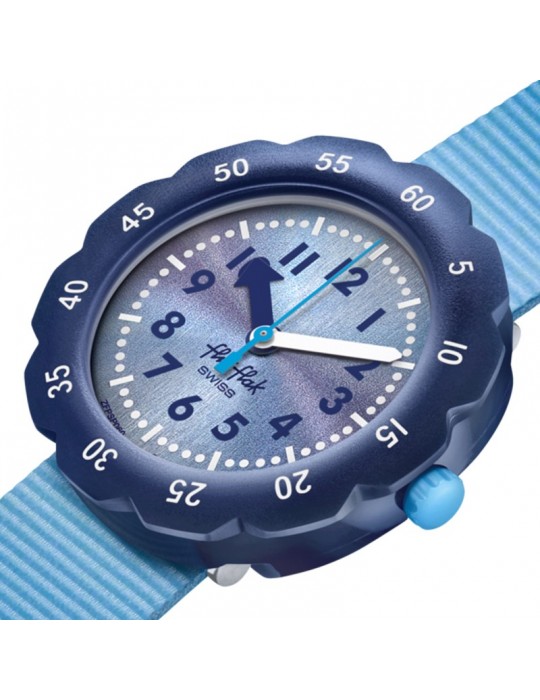 Flik Flak Watch - Shades Of Blue - 35mm - Shaded Blue - FPSP060