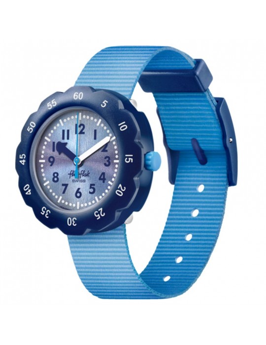 Flik Flak Watch - Shades Of Blue - 35mm - Shaded Blue - FPSP060
