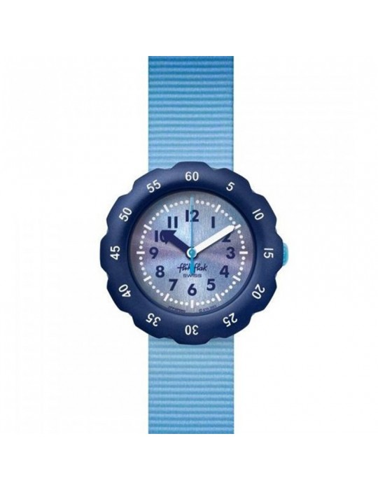 Flik Flak Watch - Shades Of Blue - 35mm - Shaded Blue - FPSP060