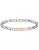 Maserati Bracelet - Diamonds - Steel - Rose Gold-Diamonds-JM423ATY18
