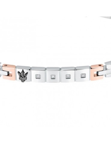 Bracciale Maserati - Diamonds - Acciaio - Tridente-Diamanti-JM423ATY19 2