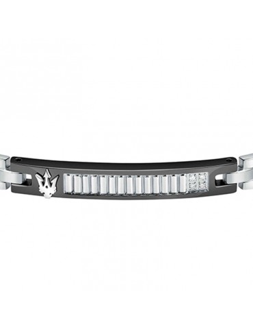 Bracciale Maserati - Diamonds - Acciaio - Diamanti Bianchi - JM423ATY20 2
