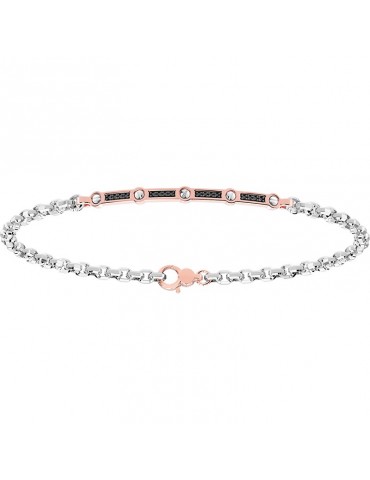 Bracciale Zancan - Insignia Gold - Oro - Diamanti Neri 0,07 ct - UB002BR 2