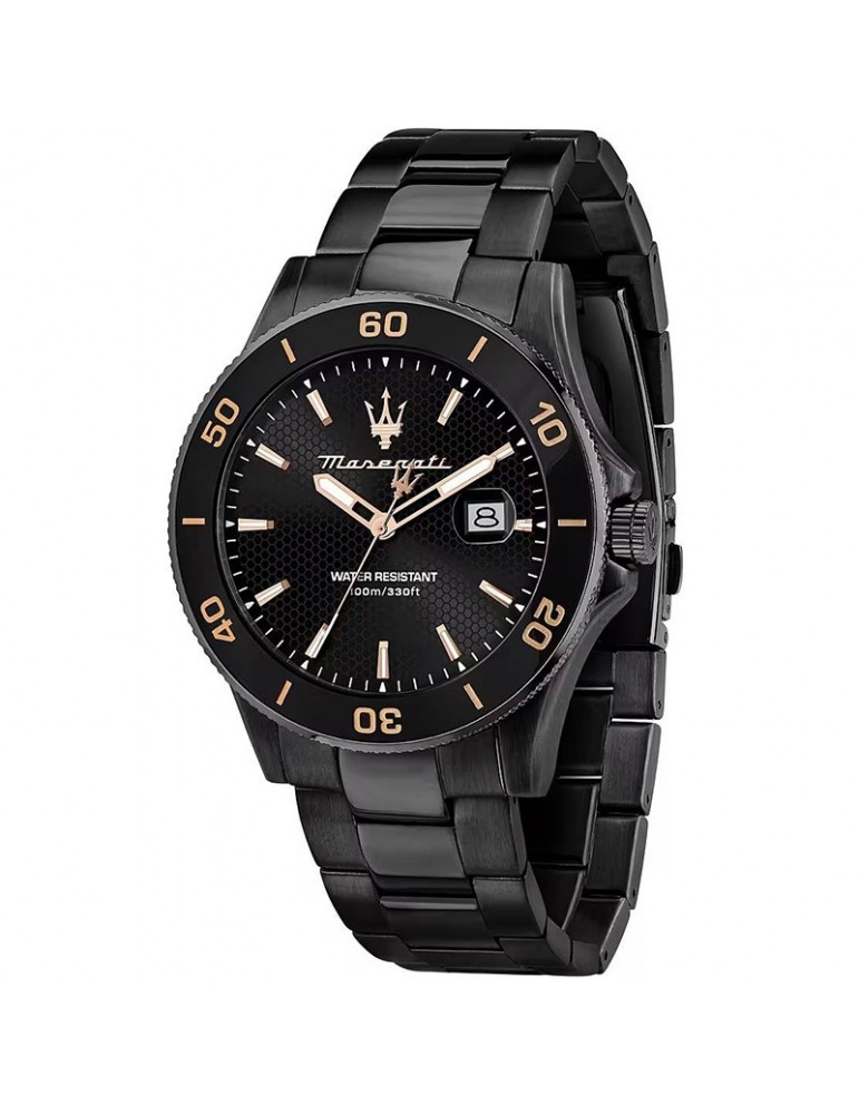 Maserati Watch - Competizione - Time and Date -43mm-Black-R8853100035