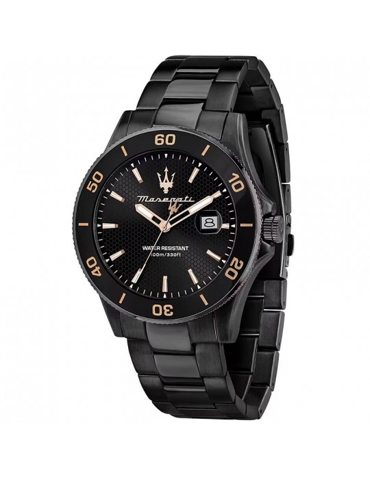 Maserati Watch - Competizione - Time and Date -43mm-Black-R8853100035