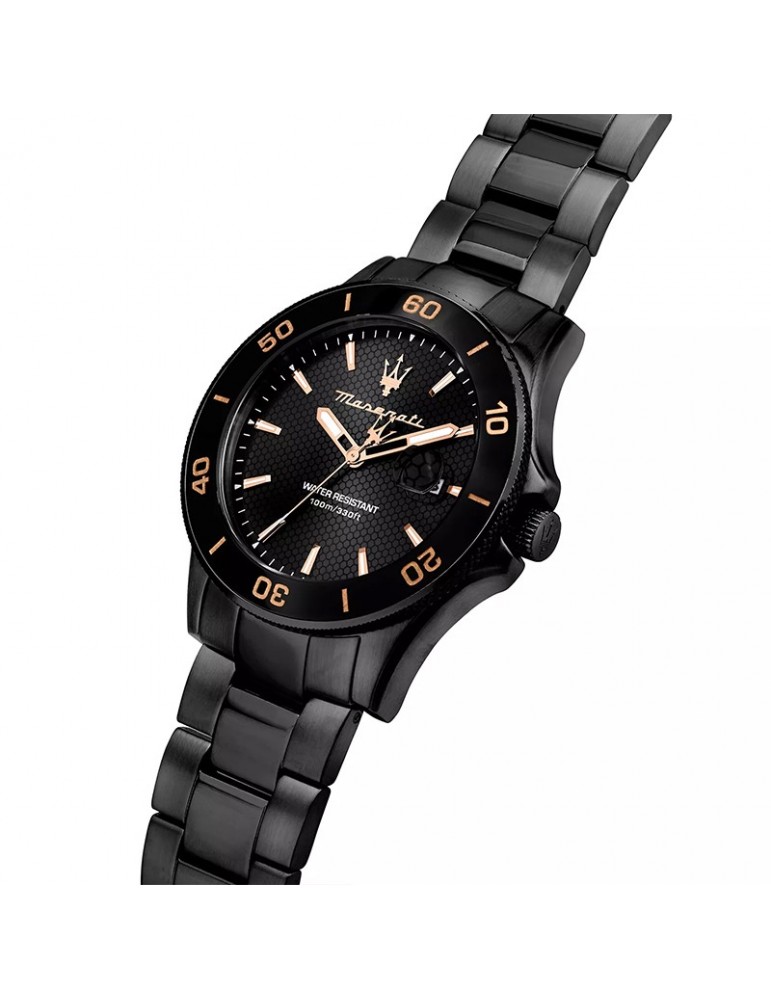 Maserati Watch - Competizione - Time and Date -43mm-Black-R8853100035