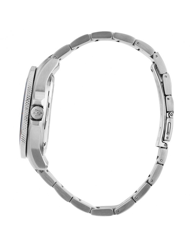 Orologio Maserati da Uomo - Competizione - Silver-43mm-Blu-R8853100036