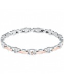 Maserati Bracelet - Iconic - Steel - Rose Gold-Crystals-JM423AVD18