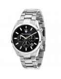 Orologio Maserati - Attrazione-Cronografo-Nero-43mm-Argento-R8853151010