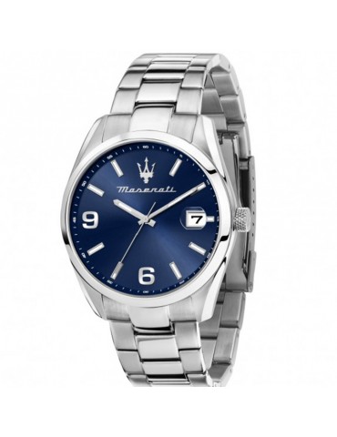Orologio Maserati - Attrazione - Silver - 43mm - Blu - R8853151013