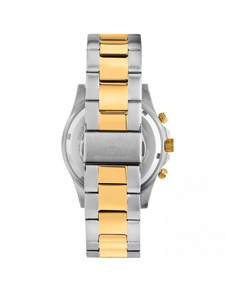 Orologio Maserati - Competizione - Silver - Gold -43mm-Blu-R8873600006