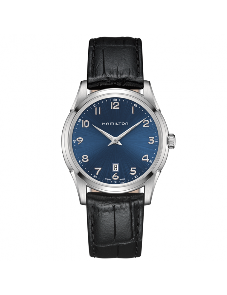 Orologio Hamilton - Jazzmaster Thinline Quarzo 42mm Blu - H38511743