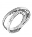 Picca Woman Ring - in White Gold Who Quarrels Loves - 0