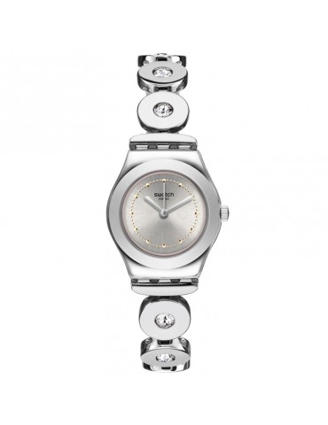 Orologio Swatch - Inspirance - Acciaio - 25mm-Silver-Cristalli-YSS317G