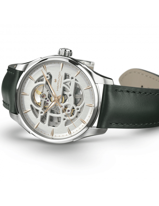 Hamilton Men's Watch - Jazzmaster Skeleton 40mm Silver - 0