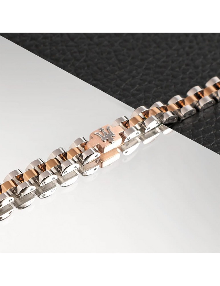Maserati Bracelet - Jewels - Steel - PVD Rose Gold - JM219AQH16