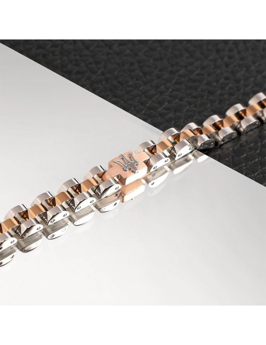 Maserati Bracelet - Jewels - Steel - PVD Rose Gold - JM219AQH16