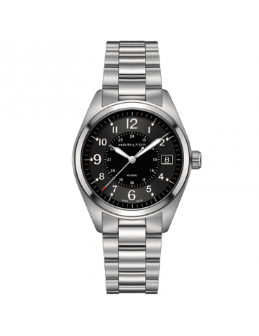 Orologio Hamilton - Khaki Navy Field 40mm Nero Quarzo - H68551933