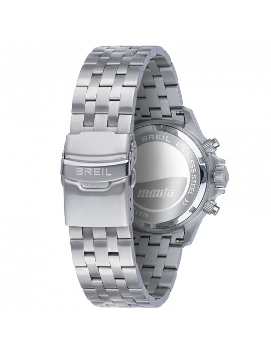Breil watch - Manta P.R.O. - Chronograph - Silver - 42mm -Blue-TW2013