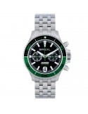 Breil watch - Manta P.R.O. - Silver - 42mm - Green - Black - TW2014