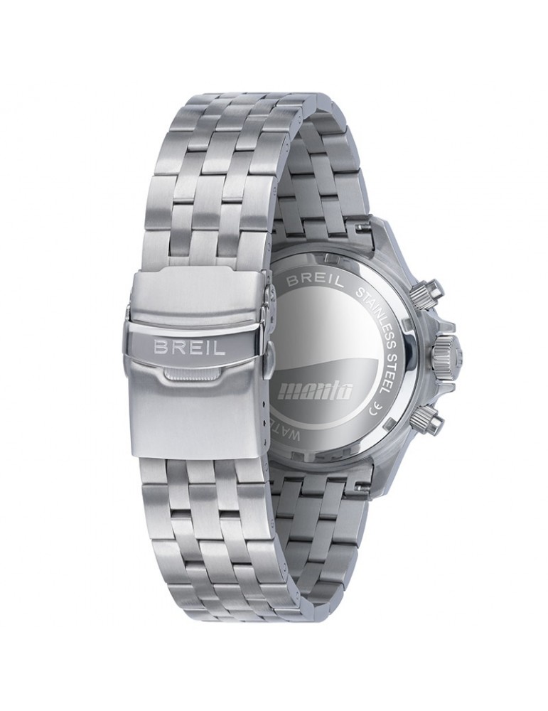Breil watch - Manta P.R.O. - Silver - 42mm - Green - Black - TW2014