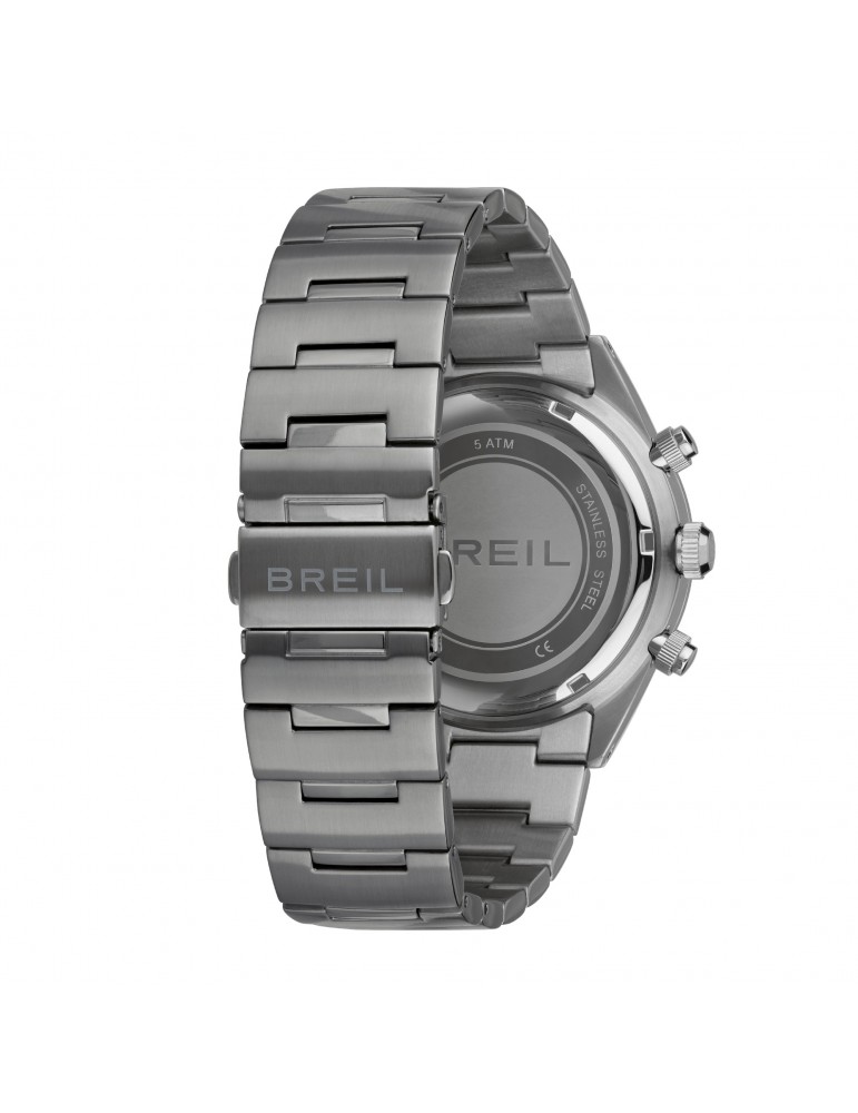 Breil Men's Watch - B 12 H - Chronograph - Silver -42mm-Blue-TW2022