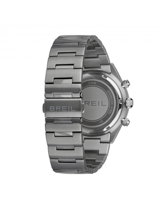 Breil Men's Watch - B 12 H - Chronograph - Silver -42mm-Blue-TW2022