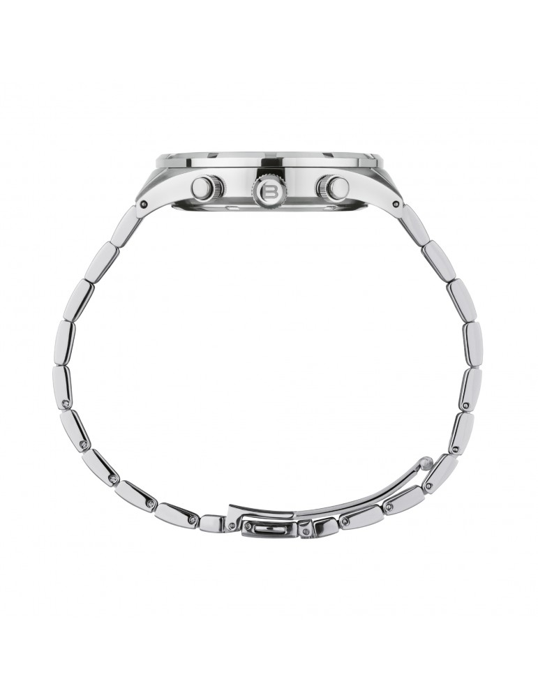 Orologio Breil da Uomo - B 12 H - Cronografo - Silver -42mm-Blu-TW2022