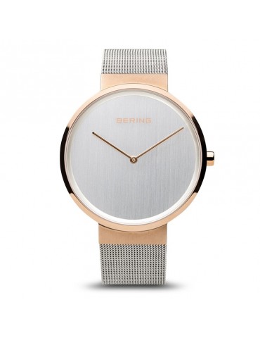 Orologio Bering Unisex - Classic - Solo Tempo 39mm Argento - 14539-060