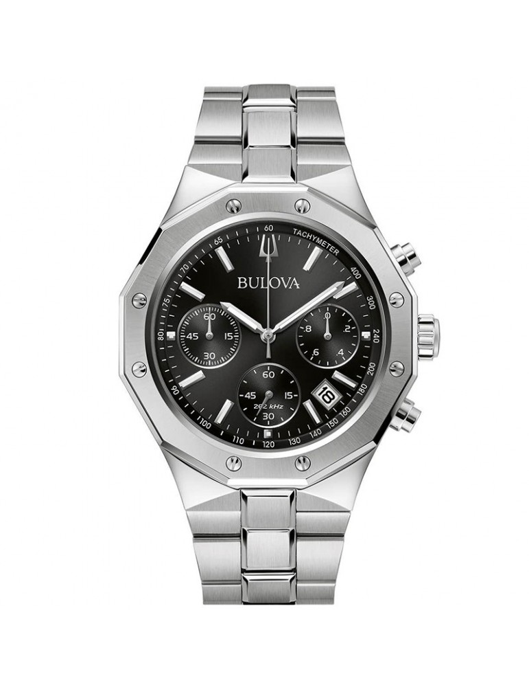 Bulova Watch - Octagon Chrono Precisionist 44mm Black - 0