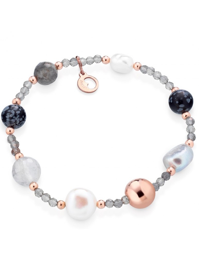 Lelune Glamor bracelet - Sophie Winter-Pearls-Cloudy Quartz-LGBR542.2