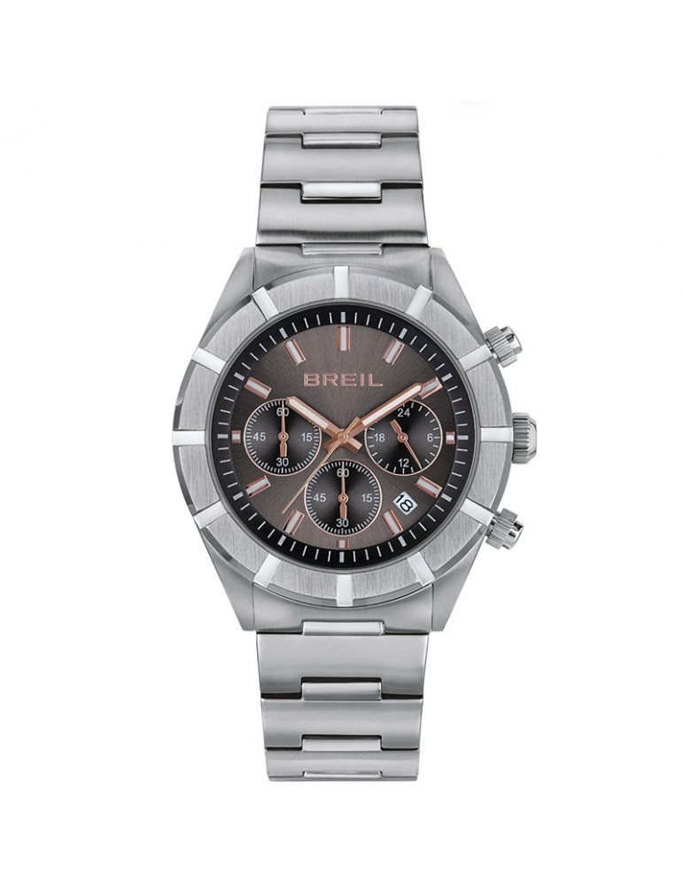 Orologio Breil - B 12 H - Cronografo - Silver - 42mm - Grigio - TW2023