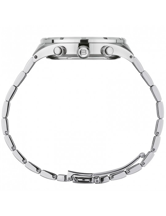 Breil Watch - B 12 H - Chronograph - Silver - 42mm - Gray - TW2023