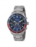 Breil Tribe Watch - Sail - Chronograph - Silver - 42mm - Blue -EW0581