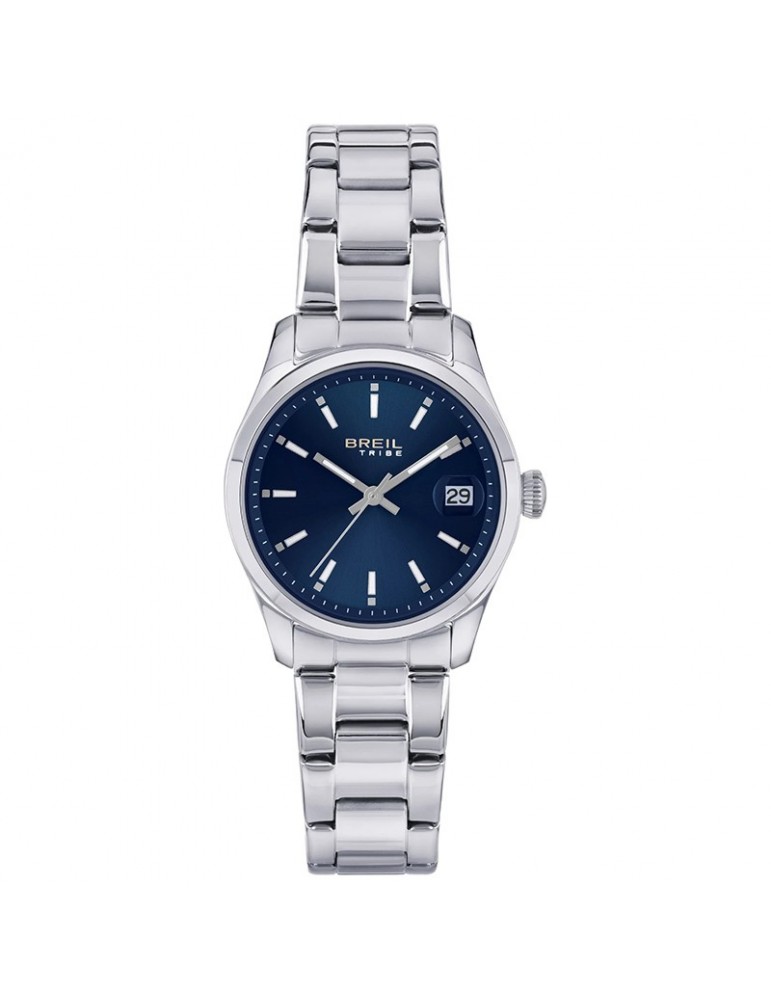 Breil Tribe Watch - Classic Elegance - Silver - 32mm - Blue - EW0597