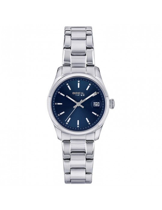 Breil Tribe Watch - Classic Elegance - Silver - 32mm - Blue - EW0597
