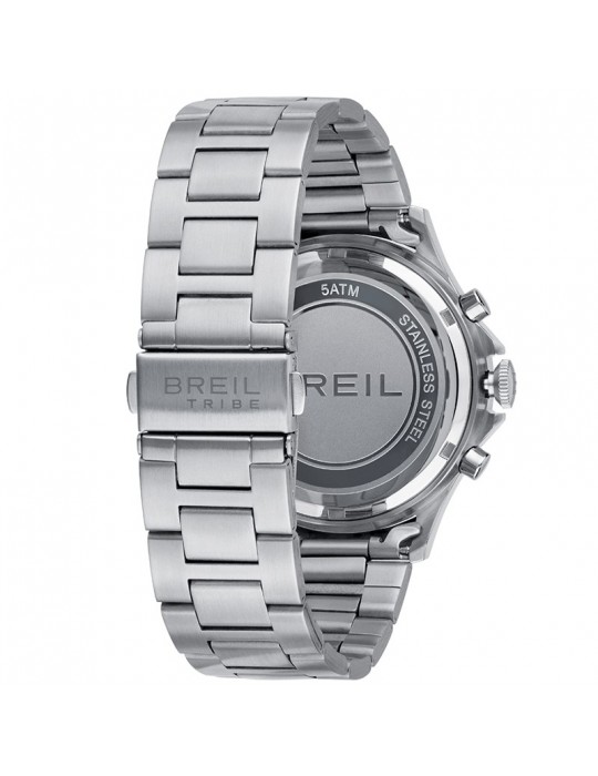 Breil Tribe Watch - Kart - Chronograph - Silver - 43mm-Green-EW0660