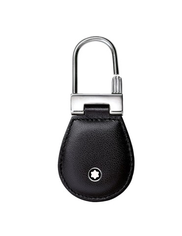 Montblanc Keyring - Meisterstück in Black Leather with Clip - 0