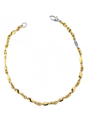 Zancan Bracelet - Insignia Gold in 18K Yellow Gold and 18K White Gold - 0 2