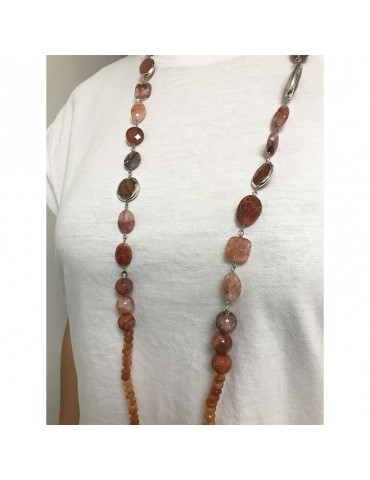 Collana Della Rovere - Endless - Argento 925% - Aragonite - DR180 2