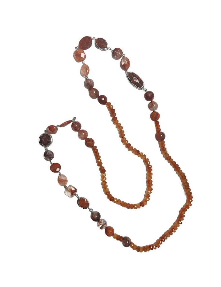 Collana Della Rovere - Endless - Argento 925% - Aragonite - DR180