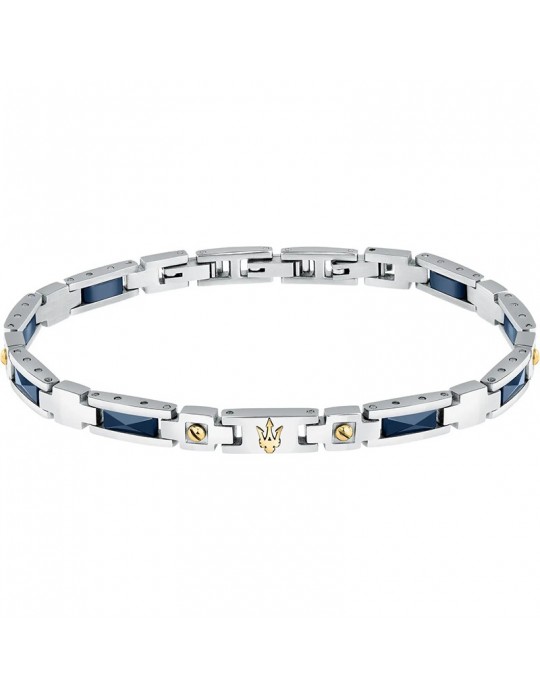 Bracciale Maserati - Ceramic - Acciaio - Ceramica Blu - JM423ATZ31